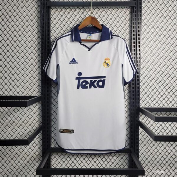 Camiseta Real Madrid Temporada 2001-2002