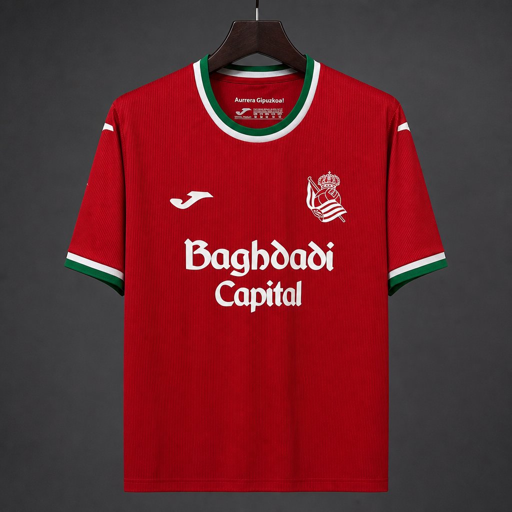 Camiseta Real Sociedad Visitante 2026-2027