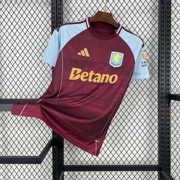 Camiseta Aston Villa Local 2025-2026