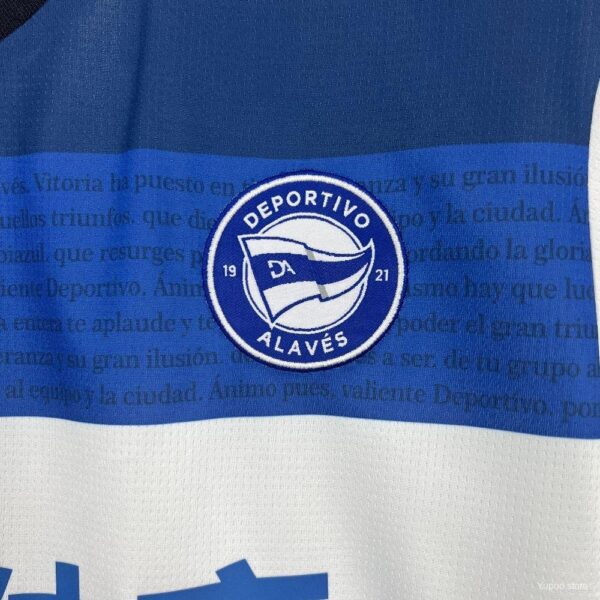 Camiseta Deportivo Alavés Visitante 2025-2026 - Imagen 2