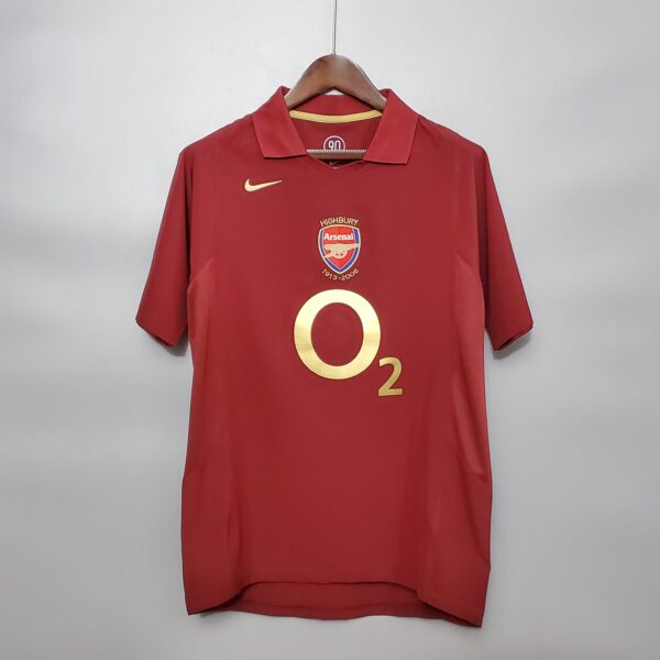 Camiseta Arsenal Temporada 2005-2006