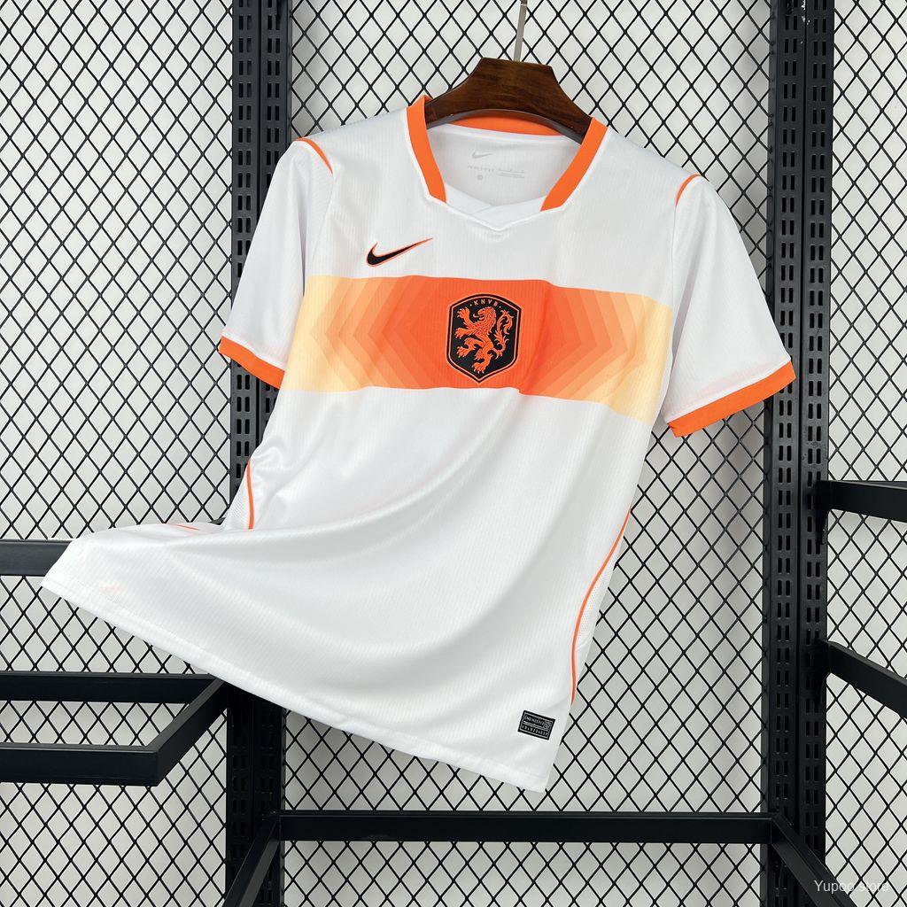 Camiseta Paises Bajos Visitante Mundial 2026