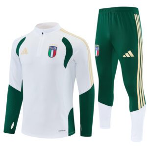 Chándal Italia 2026 Blanco Verde