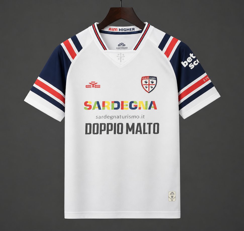 Camiseta Cagliari Visitante 2026-2027